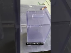 100mm x140mm x195mm 작은 투명한 PVC 탱크