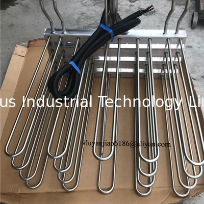 Multi-tube combination Eighteen elements Stainless steel 316 Immersion Heaters
