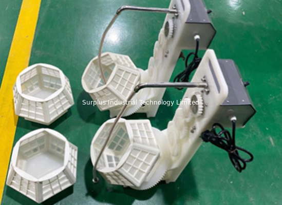 Hexagonal Strong Structure 650mm PP Plating Basket For Plating Workpiece