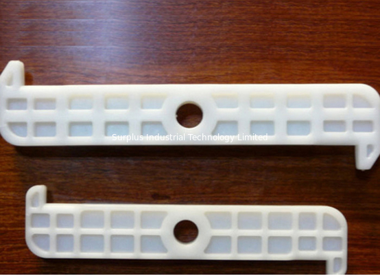 White Diameter 520mm Inner Hole 90mm PP Gear For Electroplating Barrel