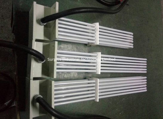 Six Element 380V Stainless Steel Immersion Heater For Acid Alkaline Solutions