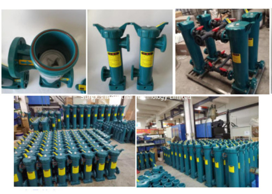 High Corrosive Resistance Single PP Bag Filter Housing Dia 168mm