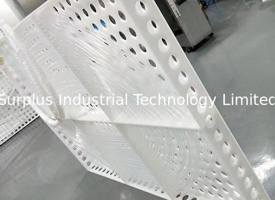 특별히 원형 탱크 작동을 위한 플라스틱 플루오르폴리머 PFA 열교환기