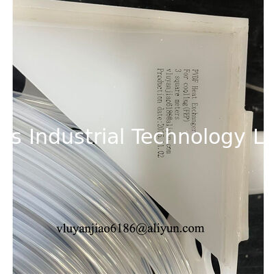 가열/냉각 화학 솔루션용 PVDF 불소수지 열교환기