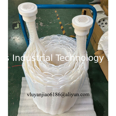 화학 액체용 PTFE 플루오로플라스틱 열 교환기